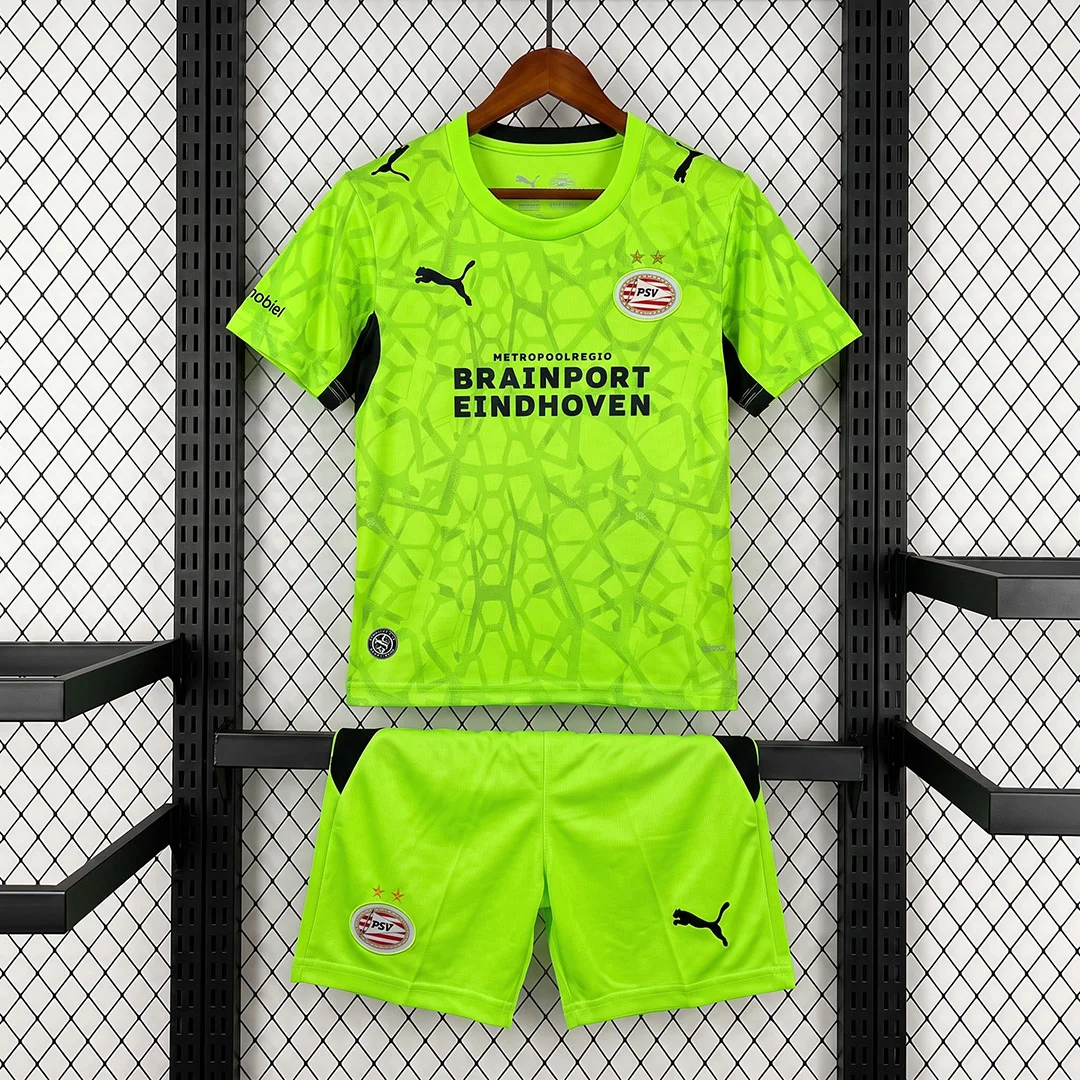 26/27 PSV Eindhoven Goalkeeper 1 Kids Soccer Jersey