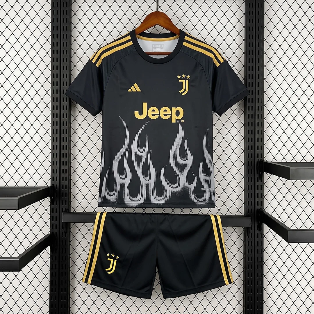26/27 Juventus Third Kids Soccer Jersey