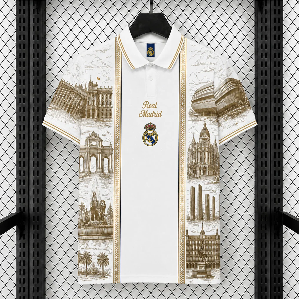 26/27 Real Madrid x Air Dior Paris Polo Shirt