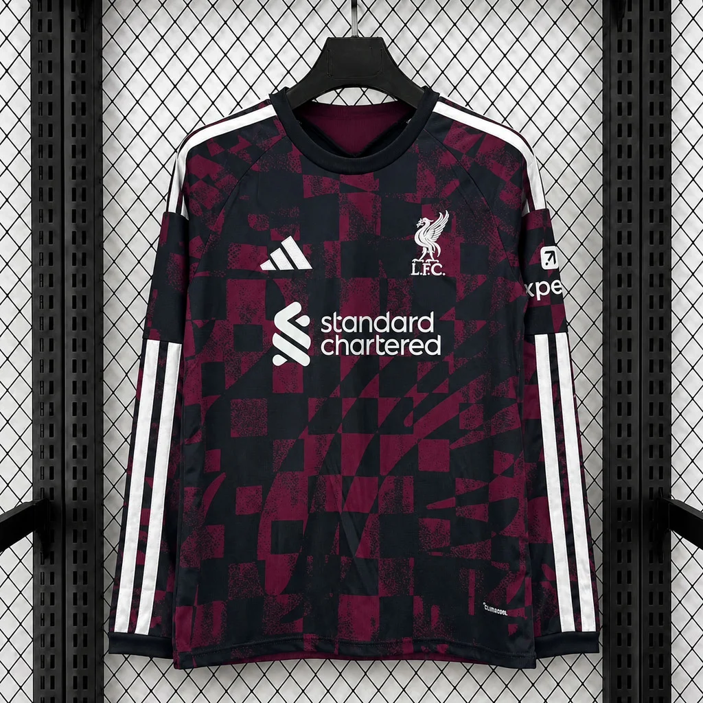 26/27 Liverpool Third Long Sleeve Soccer Jersey