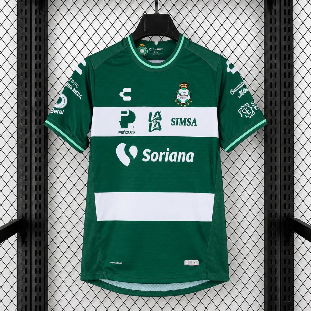 26/27 Santos Laguna Home Player Version Soccer Jersey