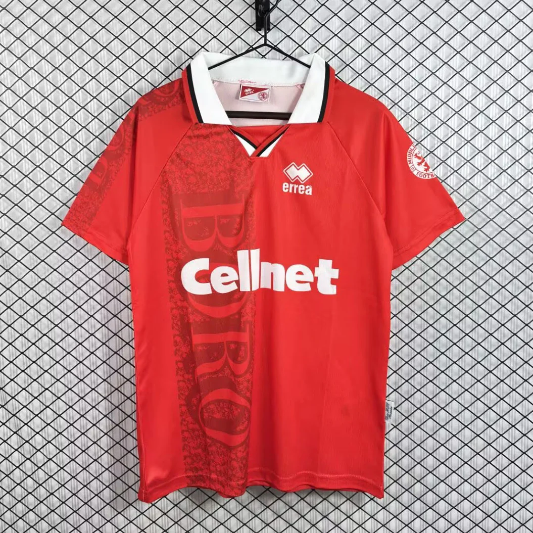 96/97 Middlesbrough Home Retro Soccer Jersey