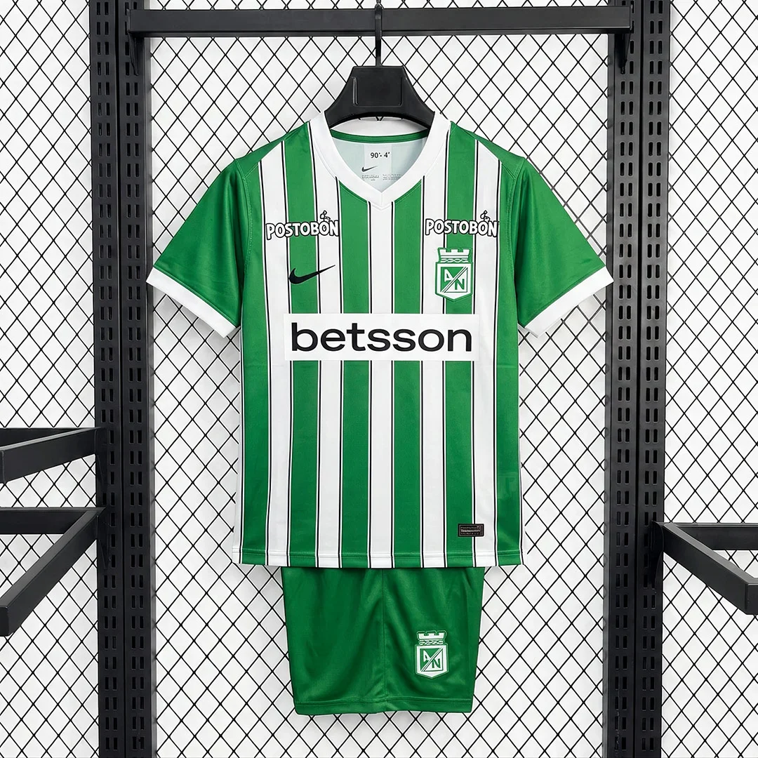 2026 Atletico Nacional Home Kids Soccer Jersey