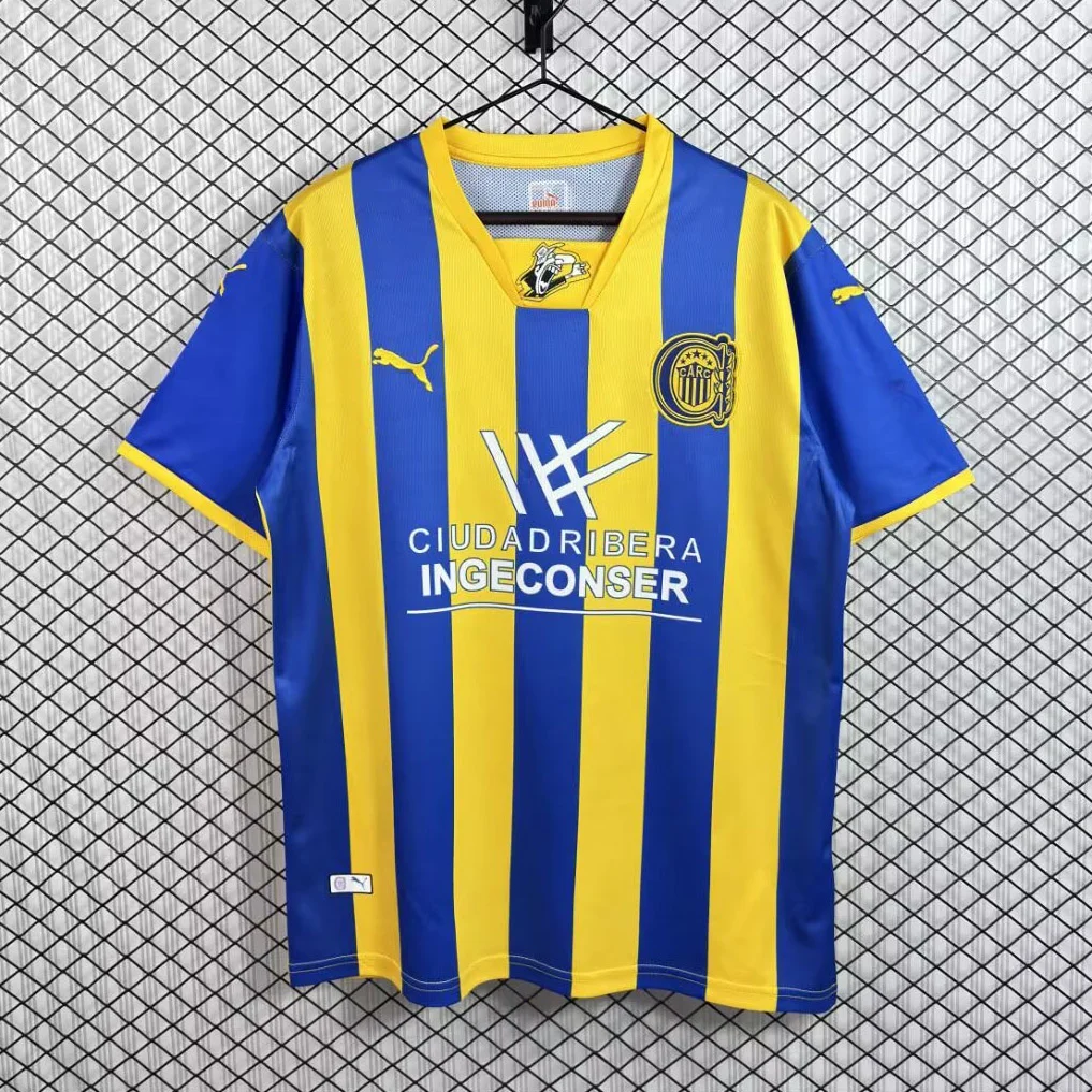 09/11 Rosario Central Home Retro Soccer Jersey