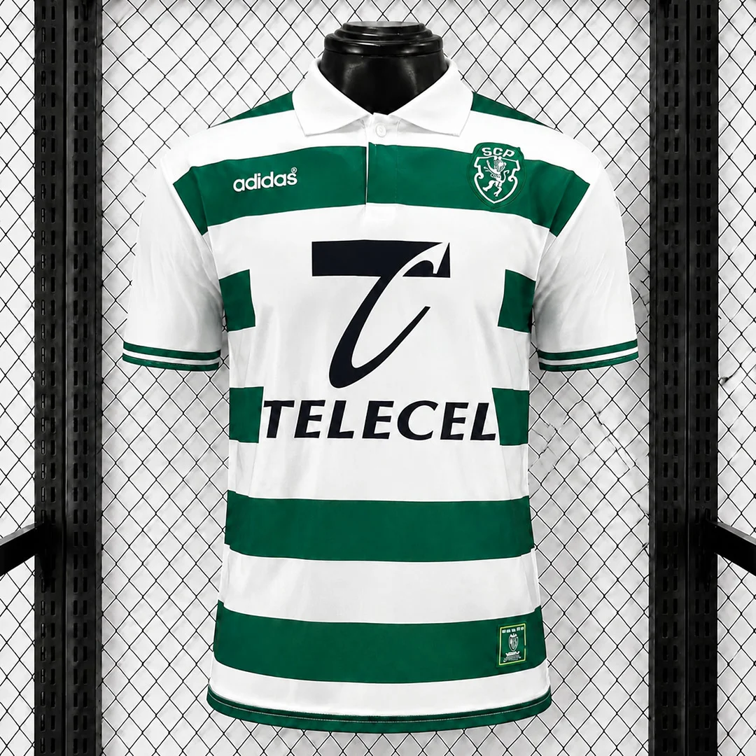 96/97/98 Sporting CP Lisbon Home Retro Soccer Jersey