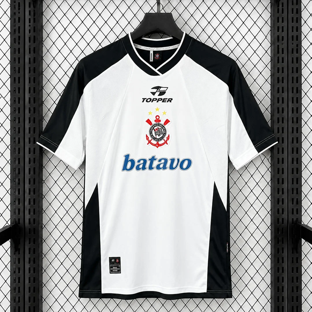 2000 Corinthians Club World Cup Home Retro Soccer Jersey