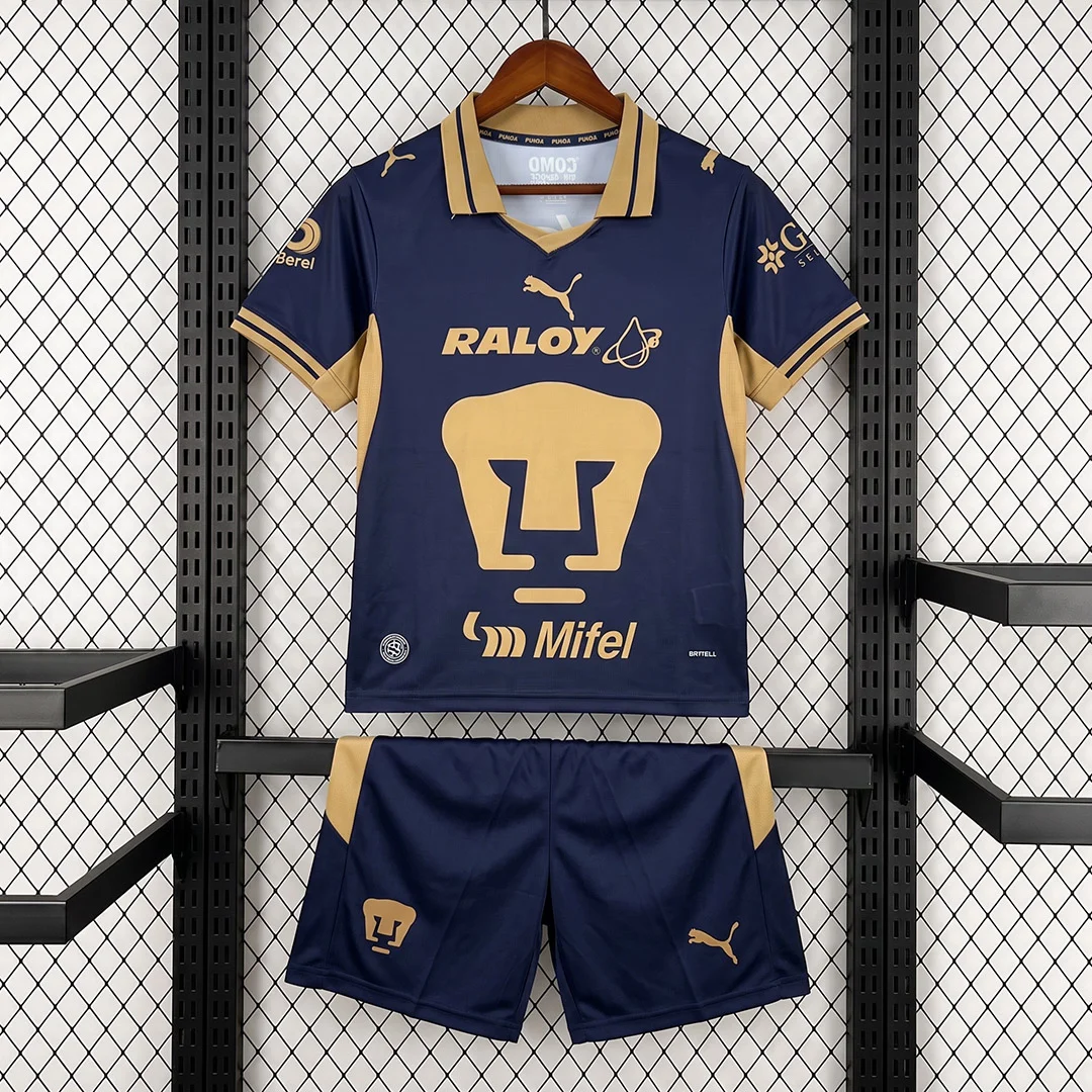 26/27 Pumas Home Kids Soccer Jersey