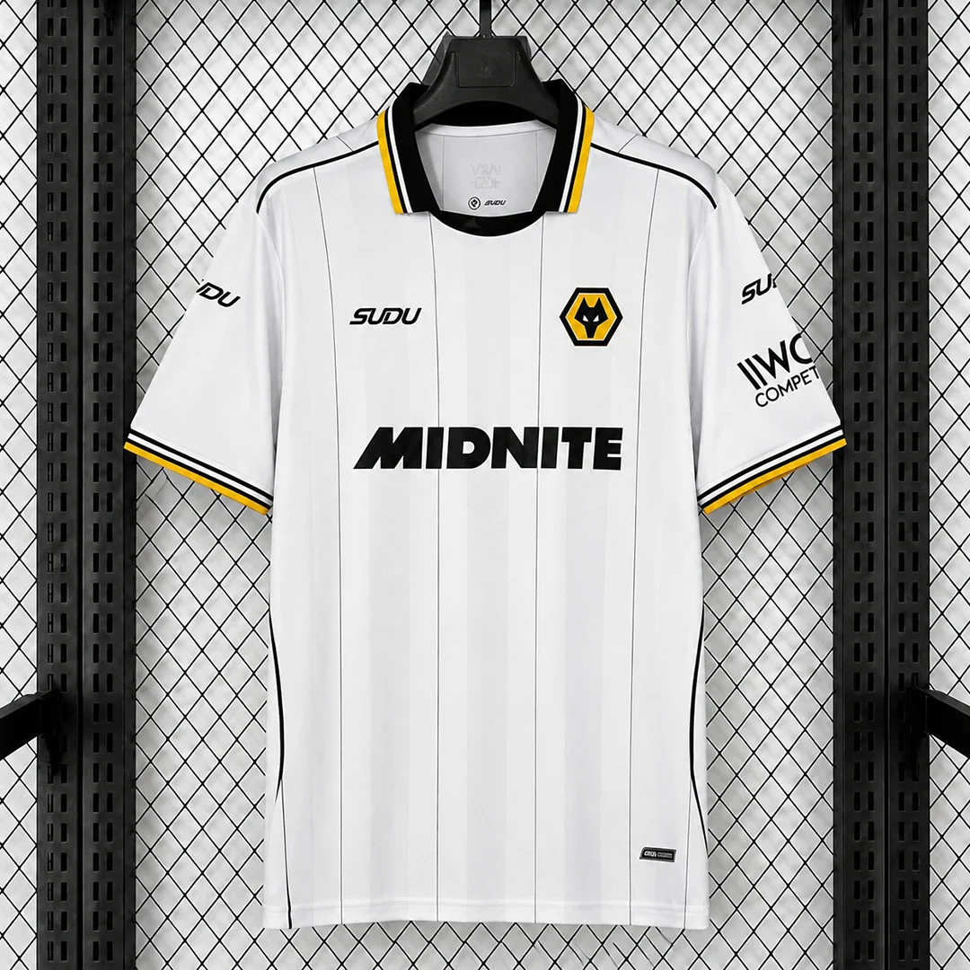 26/27 Wolverhampton Wanderers Wolves Away Soccer Jersey