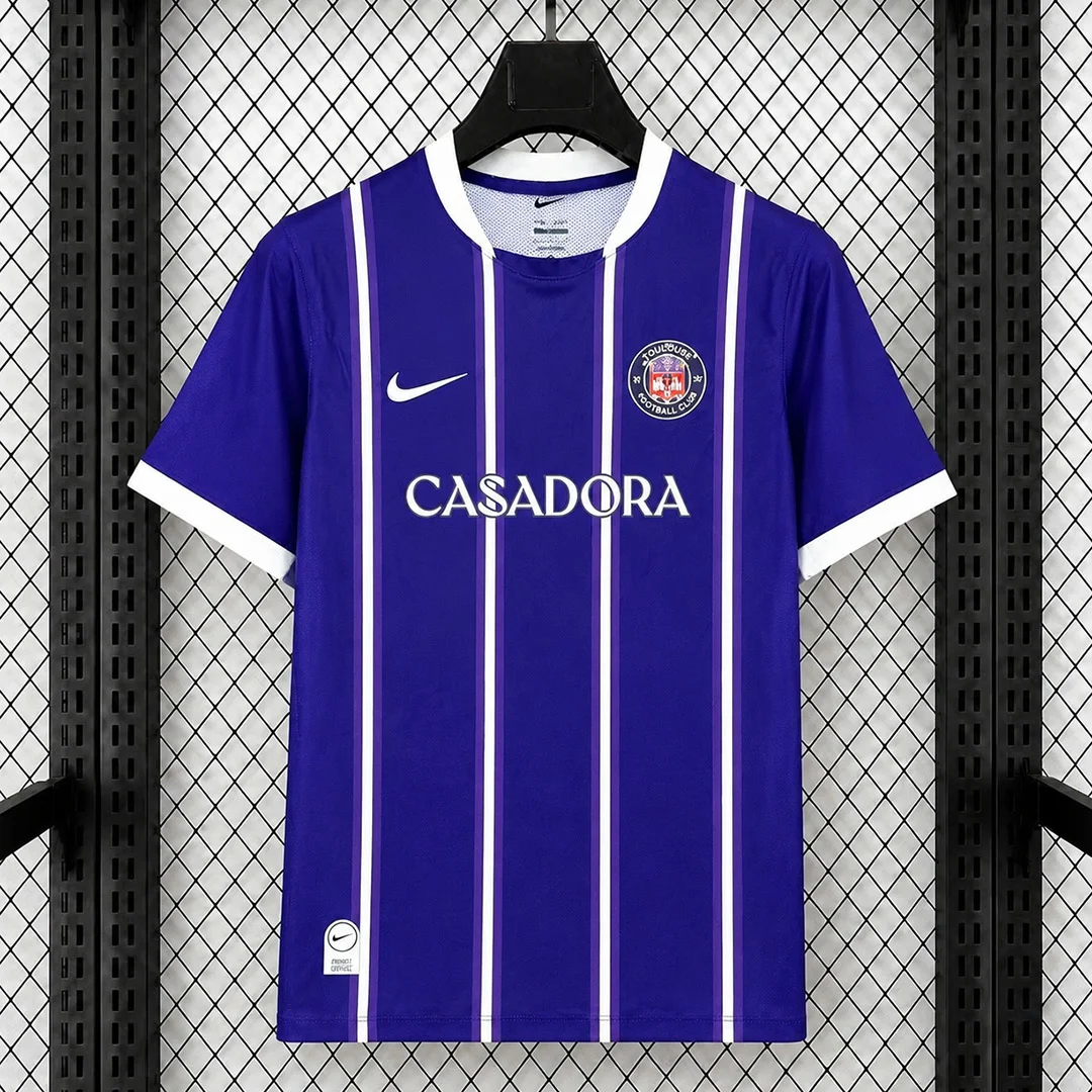 26/27 Toulouse Home Soccer Jersey