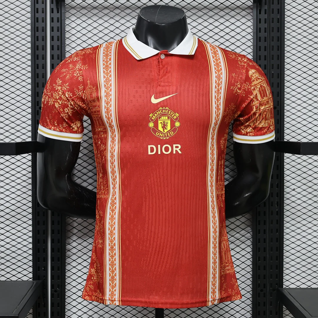 26/27 Manchester United x Dior Paristian Heritage Concept Player Version Soccer Jersey