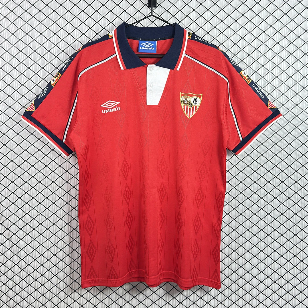 98/01 Sevilla Away Retro Soccer Jersey