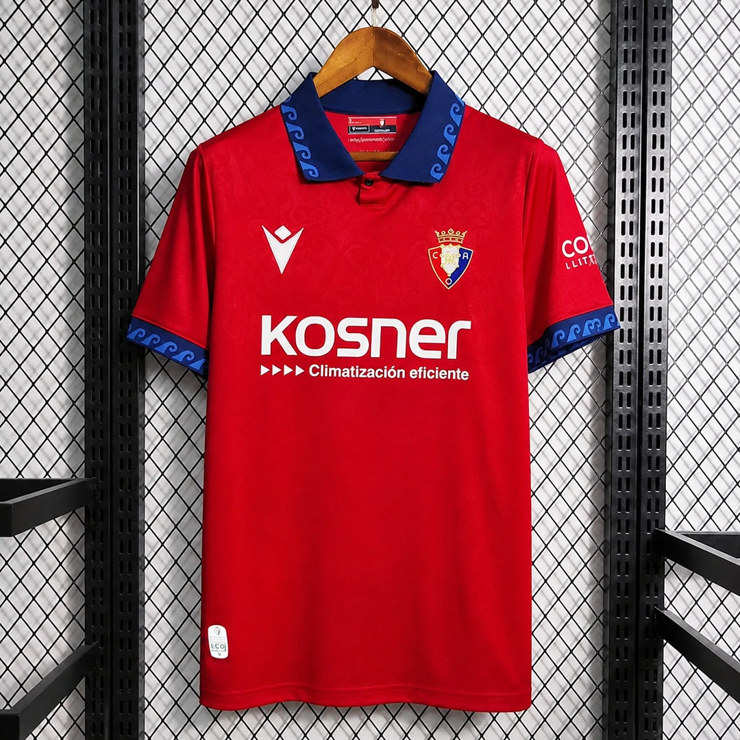 26/27 Osasuna Home Soccer Jersey