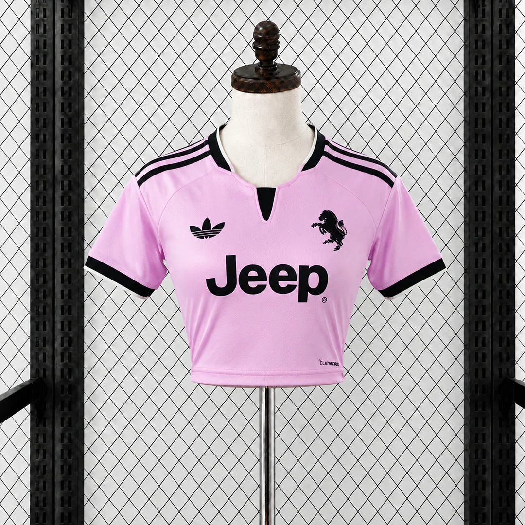 26/27 Juventus Away Women Crop Jersey