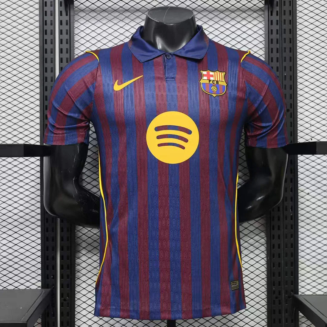 27/28 Barcelona Home Player Version Soccer Jersey