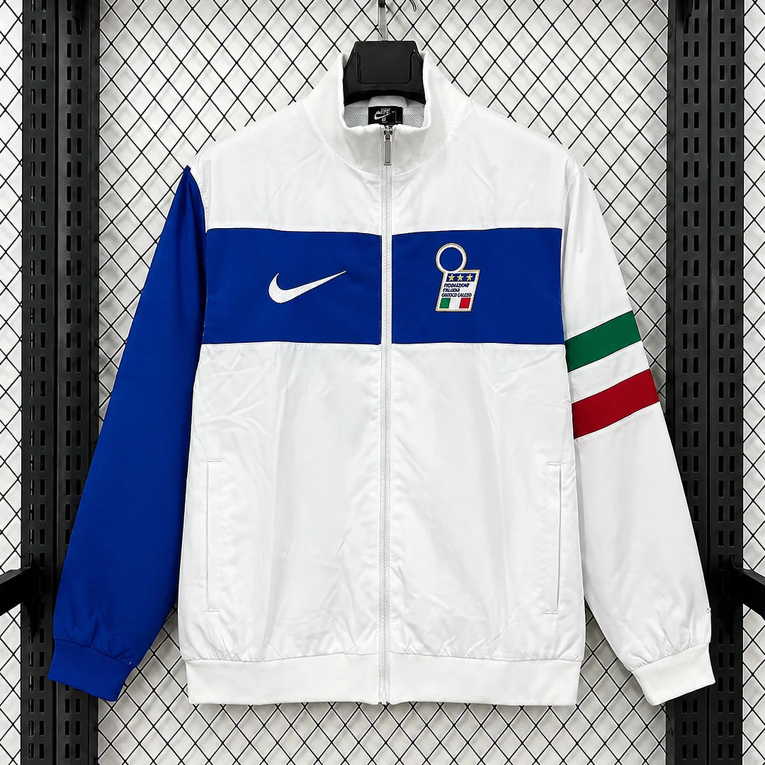 1994-1997 Italy Retro White Windbreaker