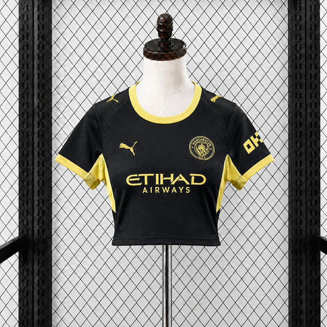 26/27 Manchester City Away Women Crop Jersey