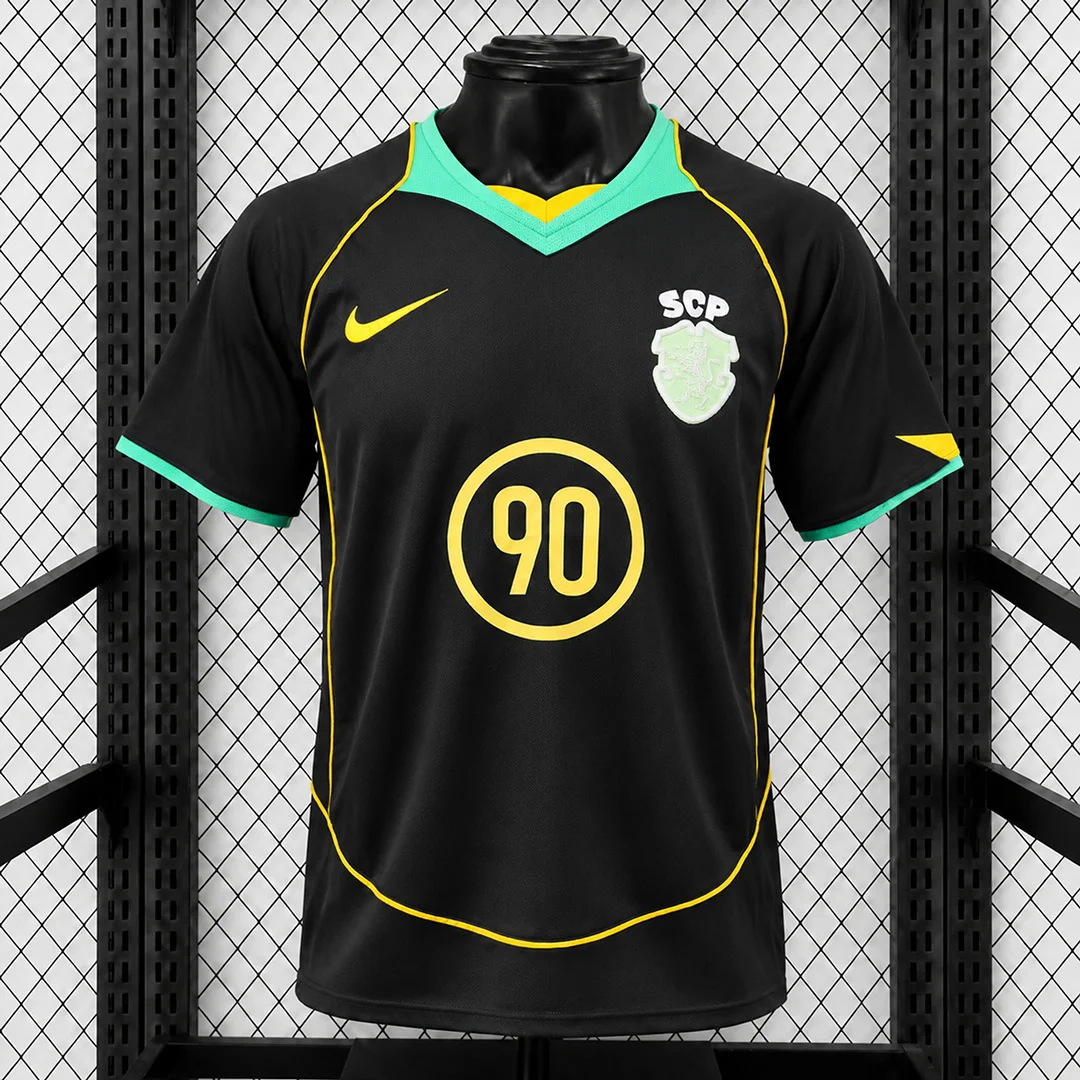 25/26 Sporting CP Lisbon Total 90 Lifestyle Retro Soccer Jersey