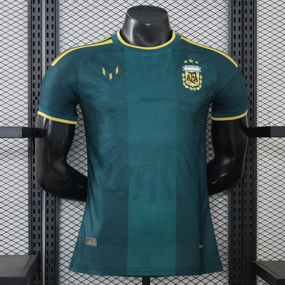 2026 Argentina MESSI Tribute Goalkeeper Player Version Soccer Jersey