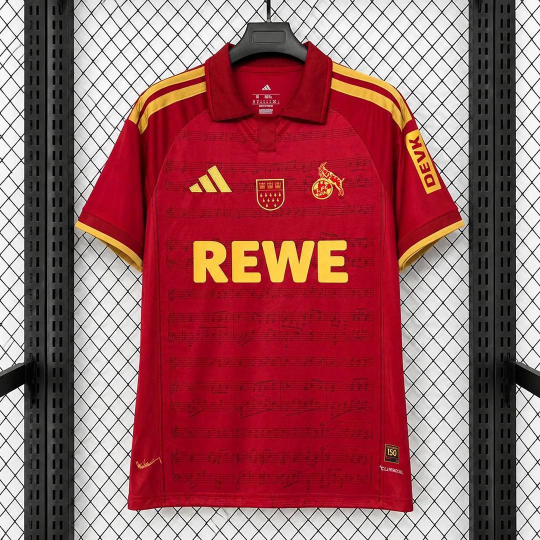 26/27 Koln Willi Ostermann Special Version Soccer Jersey