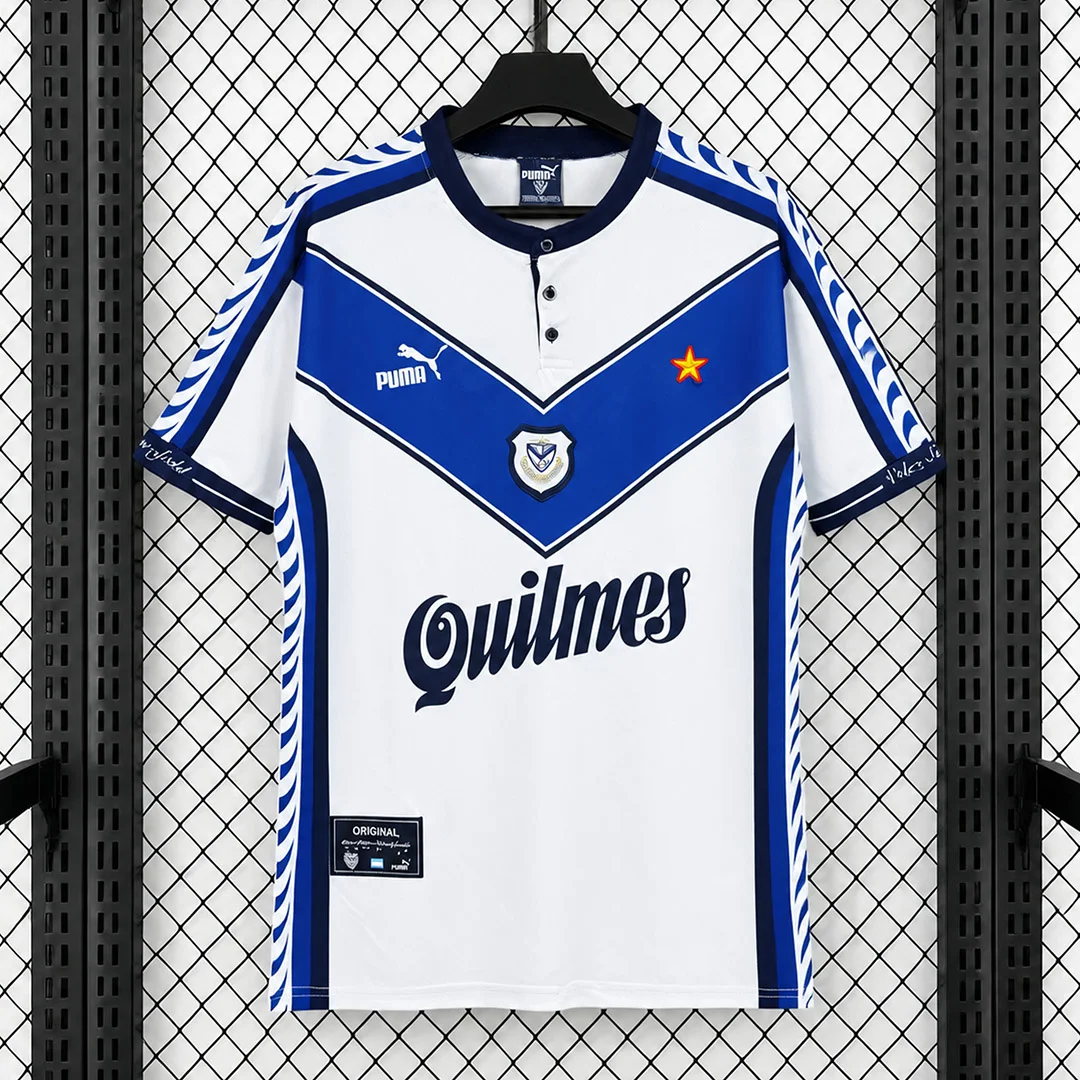 97/98 Velez Sarsfield Home Retro Soccer Jersey