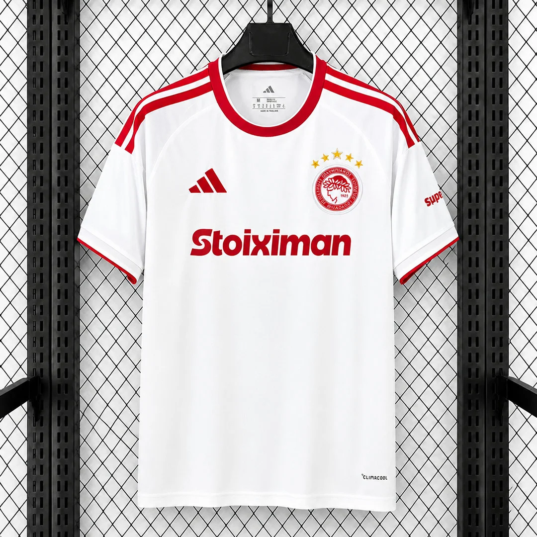 26/27 Olympiacos Away Soccer Jersey