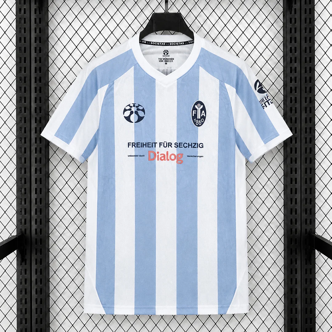 26/27 TSV 1860 Munchen Home Soccer Jersey