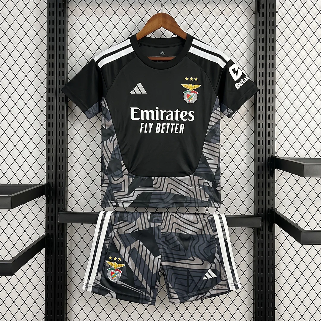 26/27 Benfica Goalkeeper 6 Kids Soccer Jersey