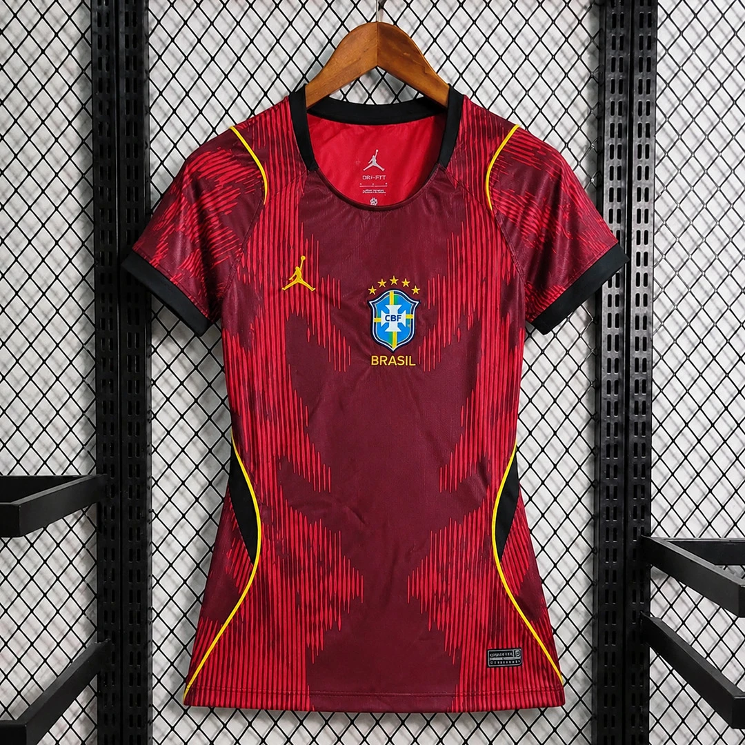 2026 Brazil Sepcial Version Red Women Soccer Jersey