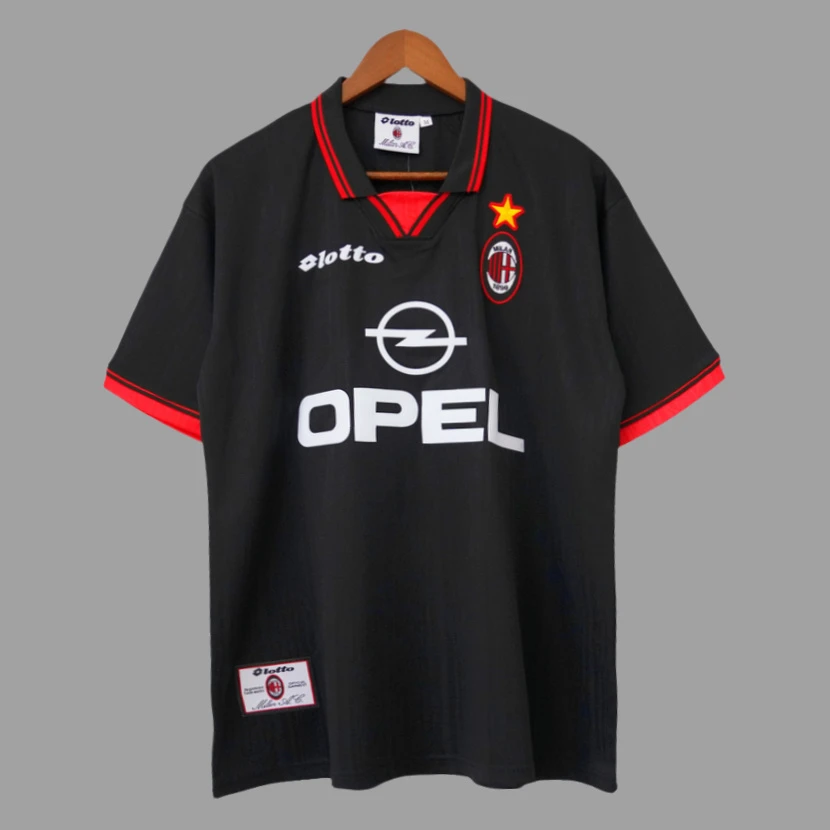 97/98 AC Milan Fourth Retro Soccer Jersey