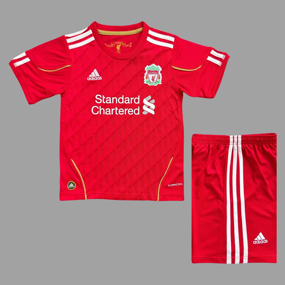 10/11 Liverpool Home Kids Retro Soccer Jersey Size 16-28
