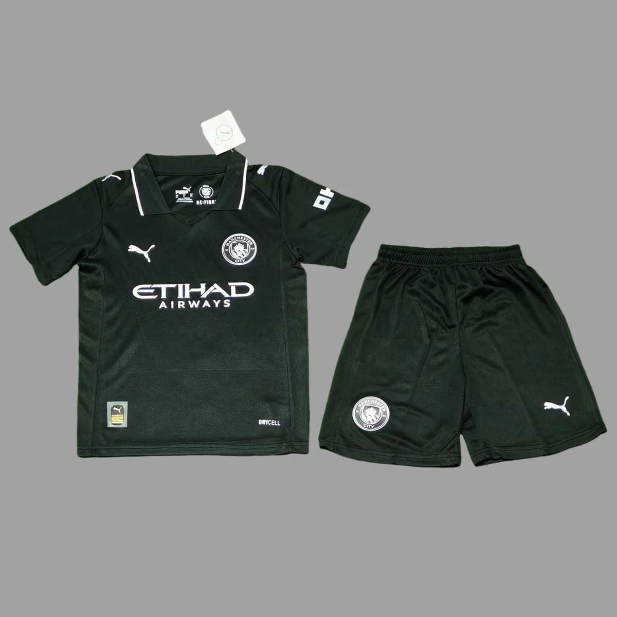25/26 Manchester City Away Kids Soccer Jersey Size 16-28