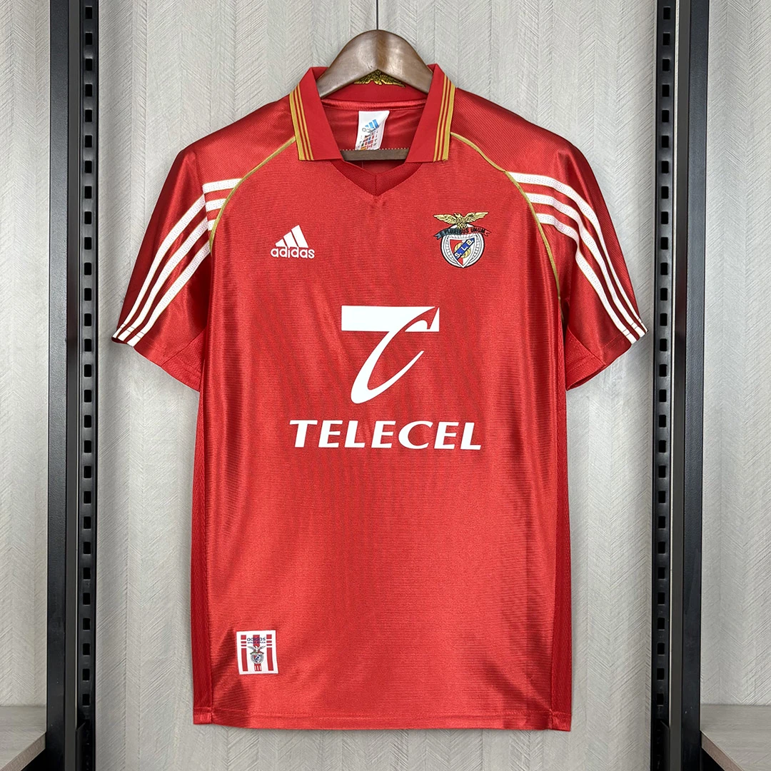 98/99 Benfica Home Retro Soccer Jersey