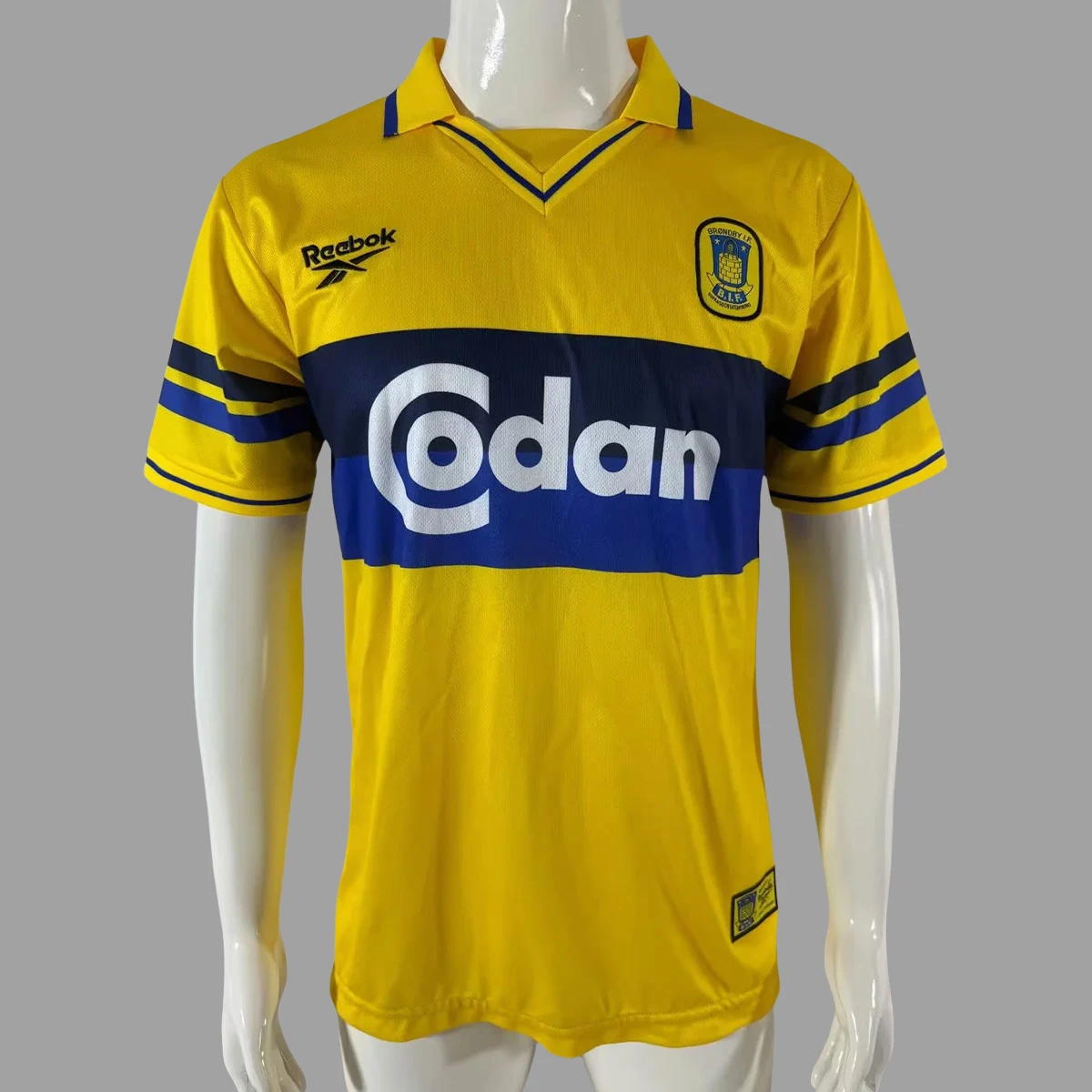 98/00 Brondby Home Retro Soccer Jersey
