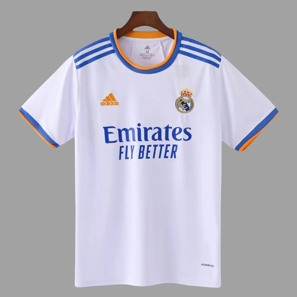 21/22 Real Madrid Home Retro Soccer Jersey