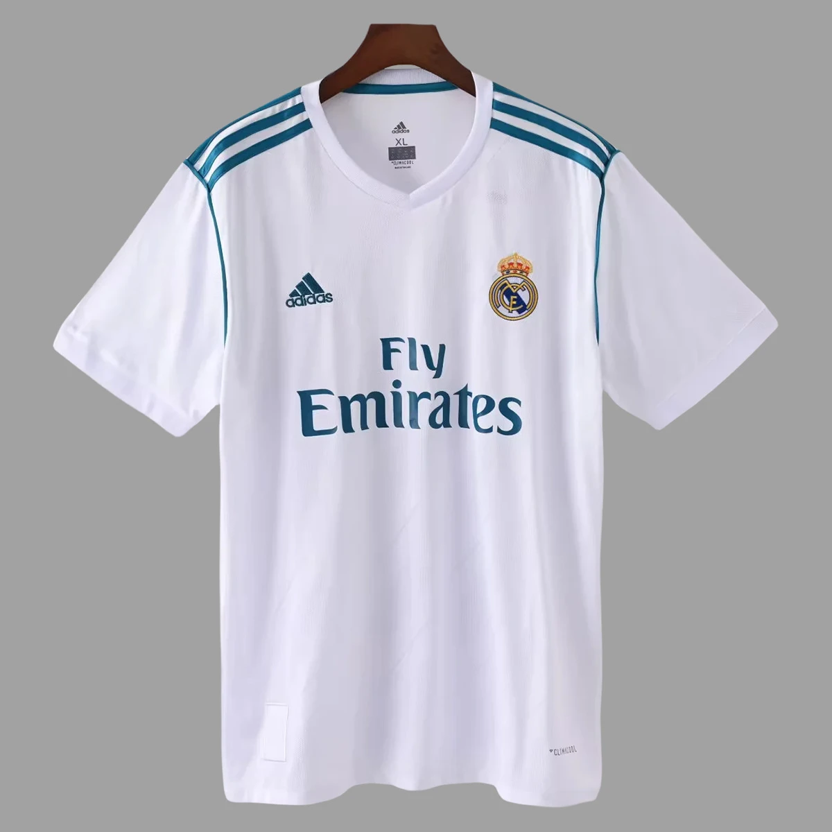 17/18 Real Madrid Home Retro Soccer Jersey