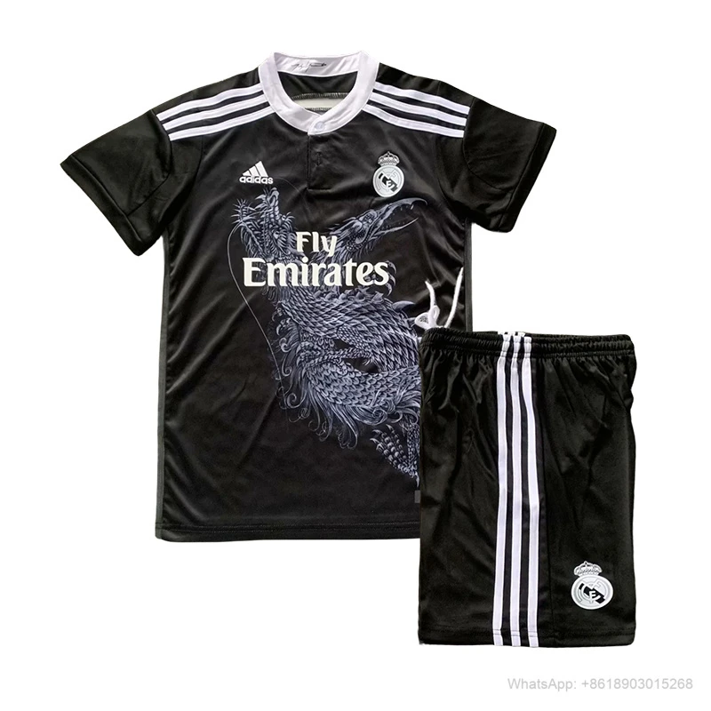 14/15 real madrid third kids retro soccer jersey yupoo
