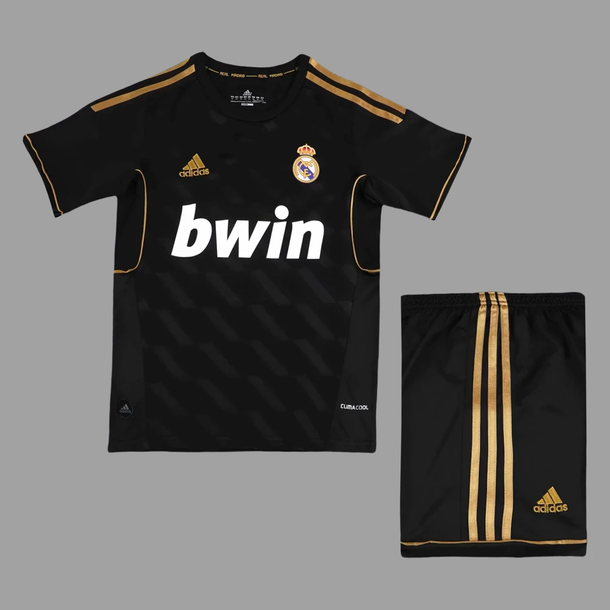 11/12 Real Madrid Away Kids Soccer Jersey Size 16-28