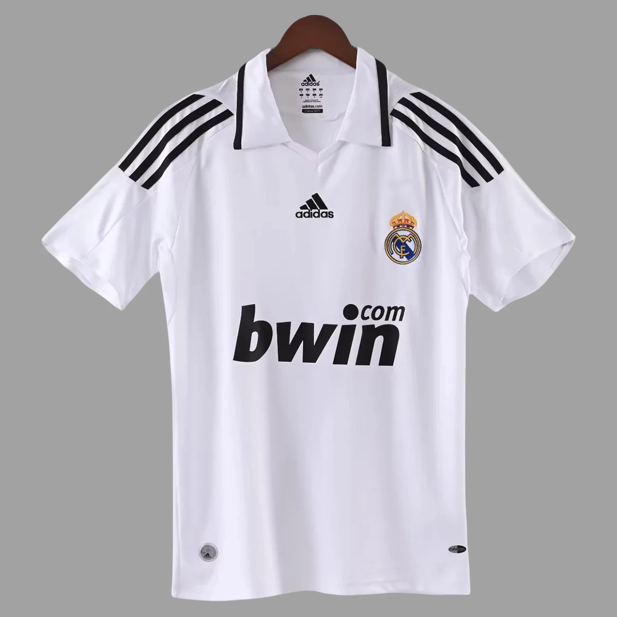08/09 Real Madrid Home Retro Soccer Jersey