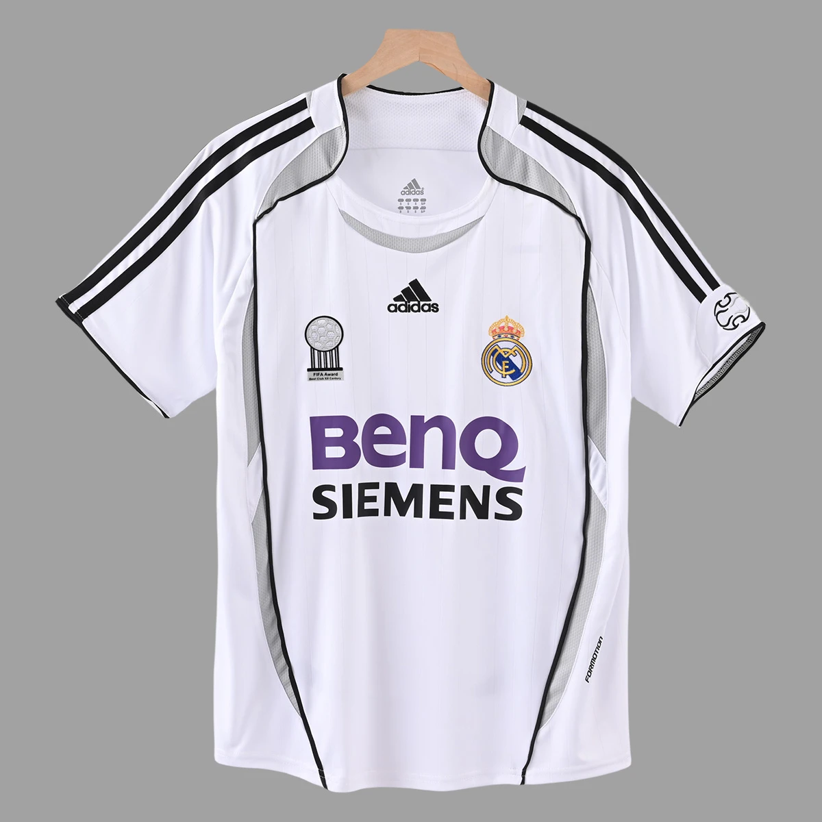 06/07 Real Madrid Home Retro Soccer Jersey
