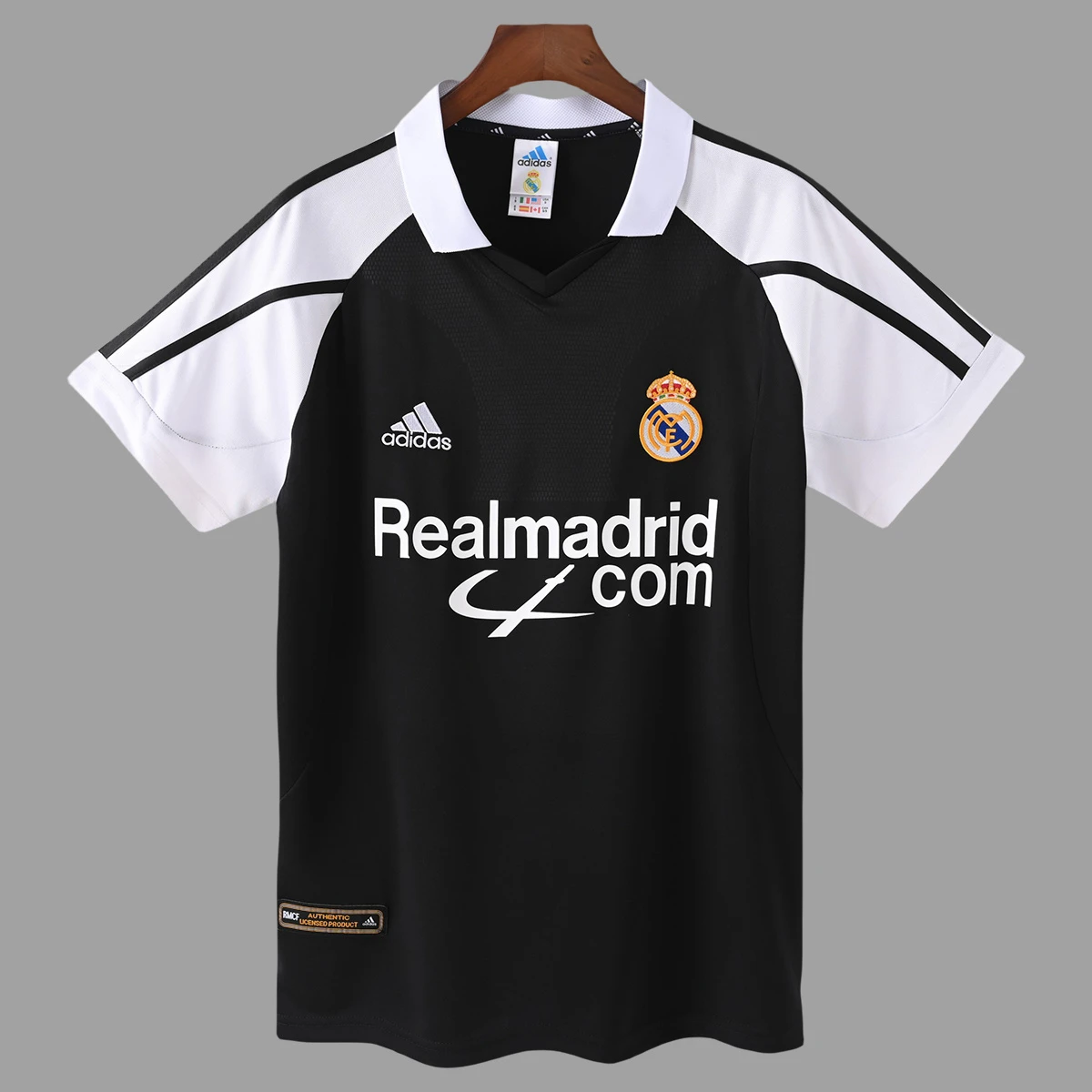 01/02 Real Madrid Away Retro Soccer Jersey