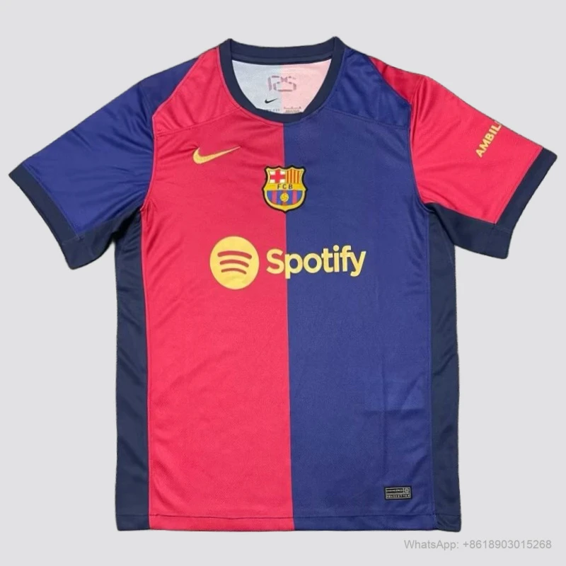 24/25 Barcelona home soccer jersey yupoo