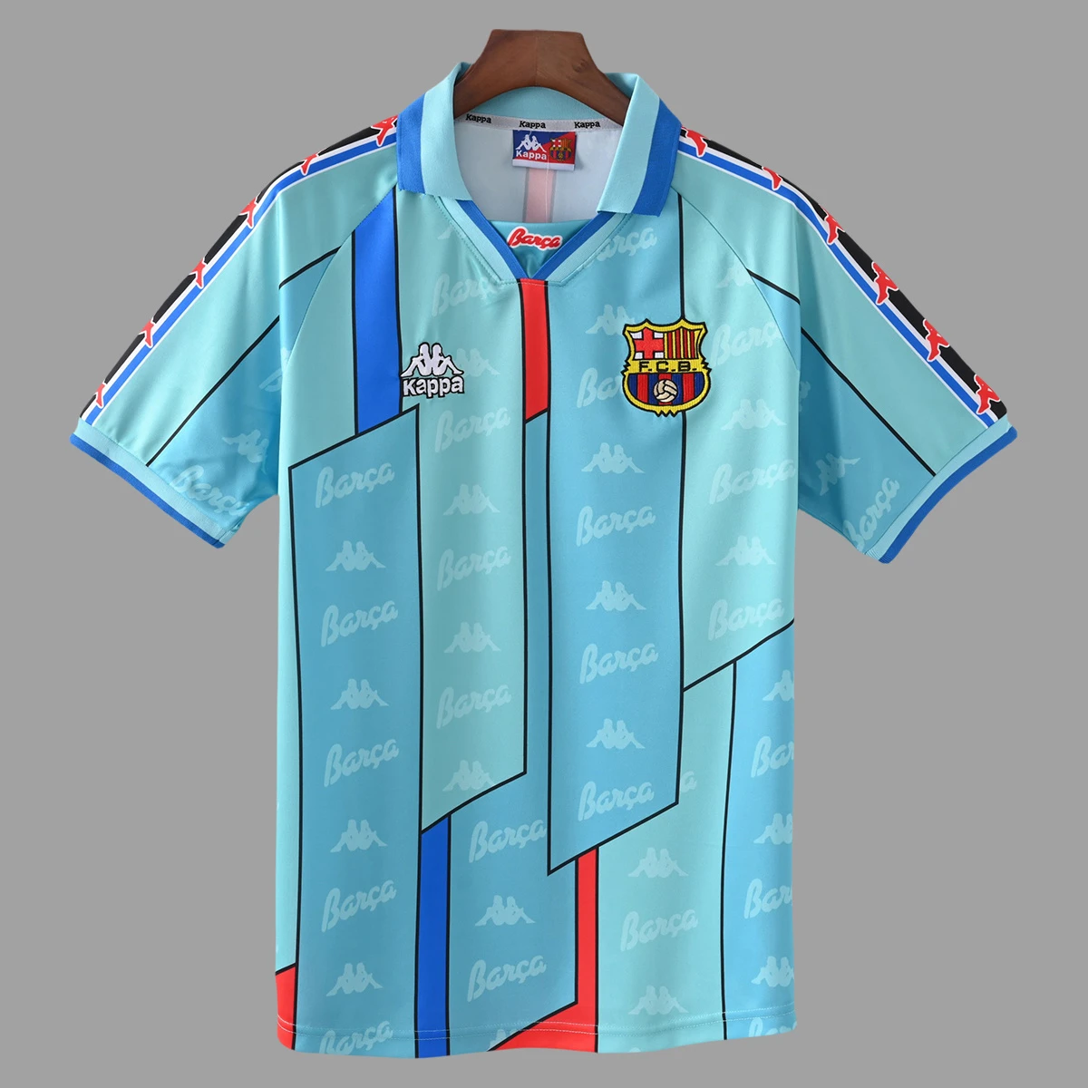 95/97 Barcelona Away Retro Soccer Jersey