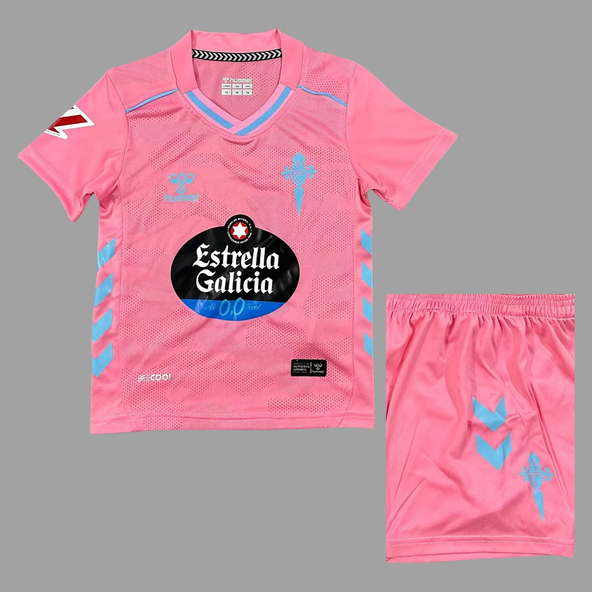 25/26 Celta Third Kids Soccer Jersey Size 16-28