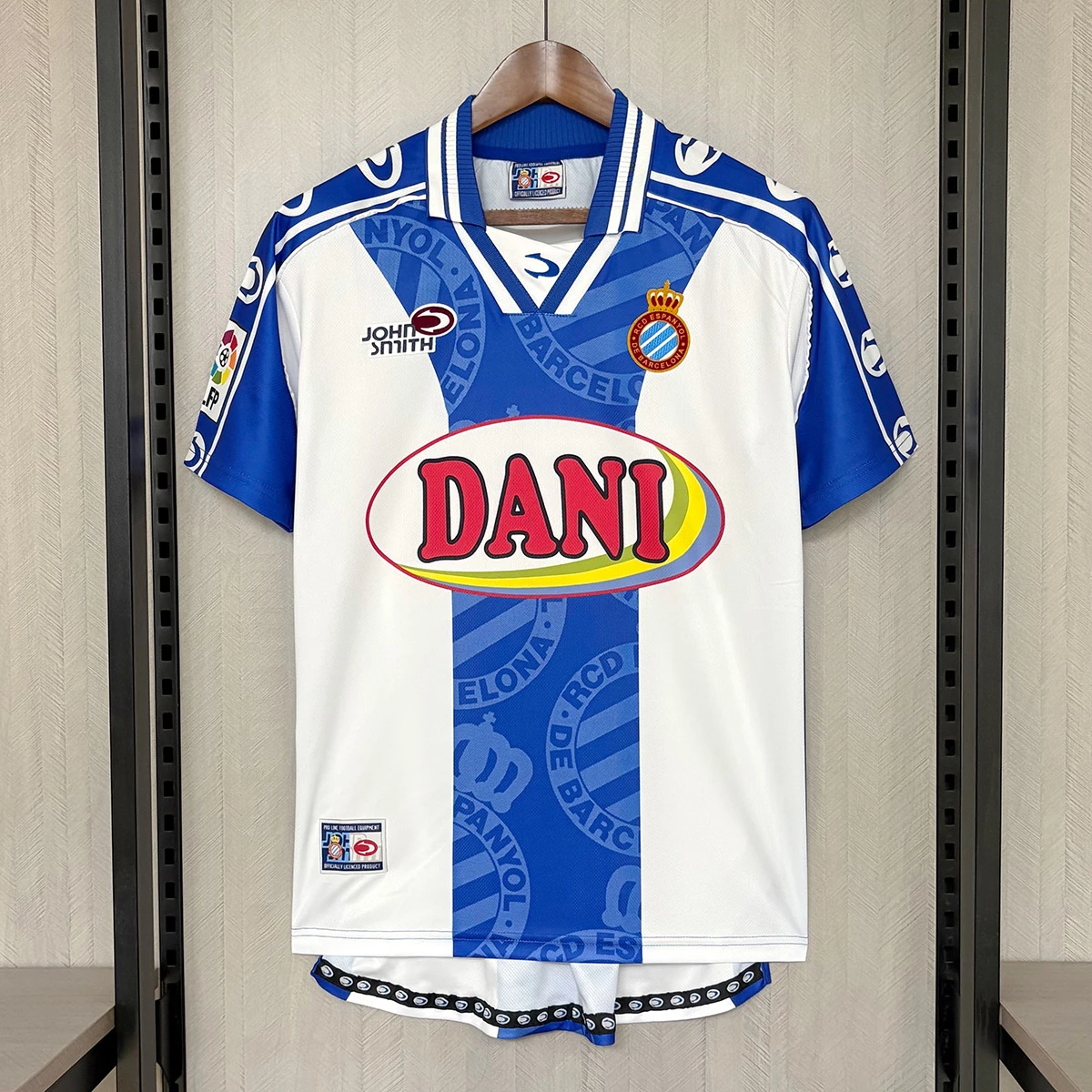 99/00 Espanyol Home Retro Soccer Jersey