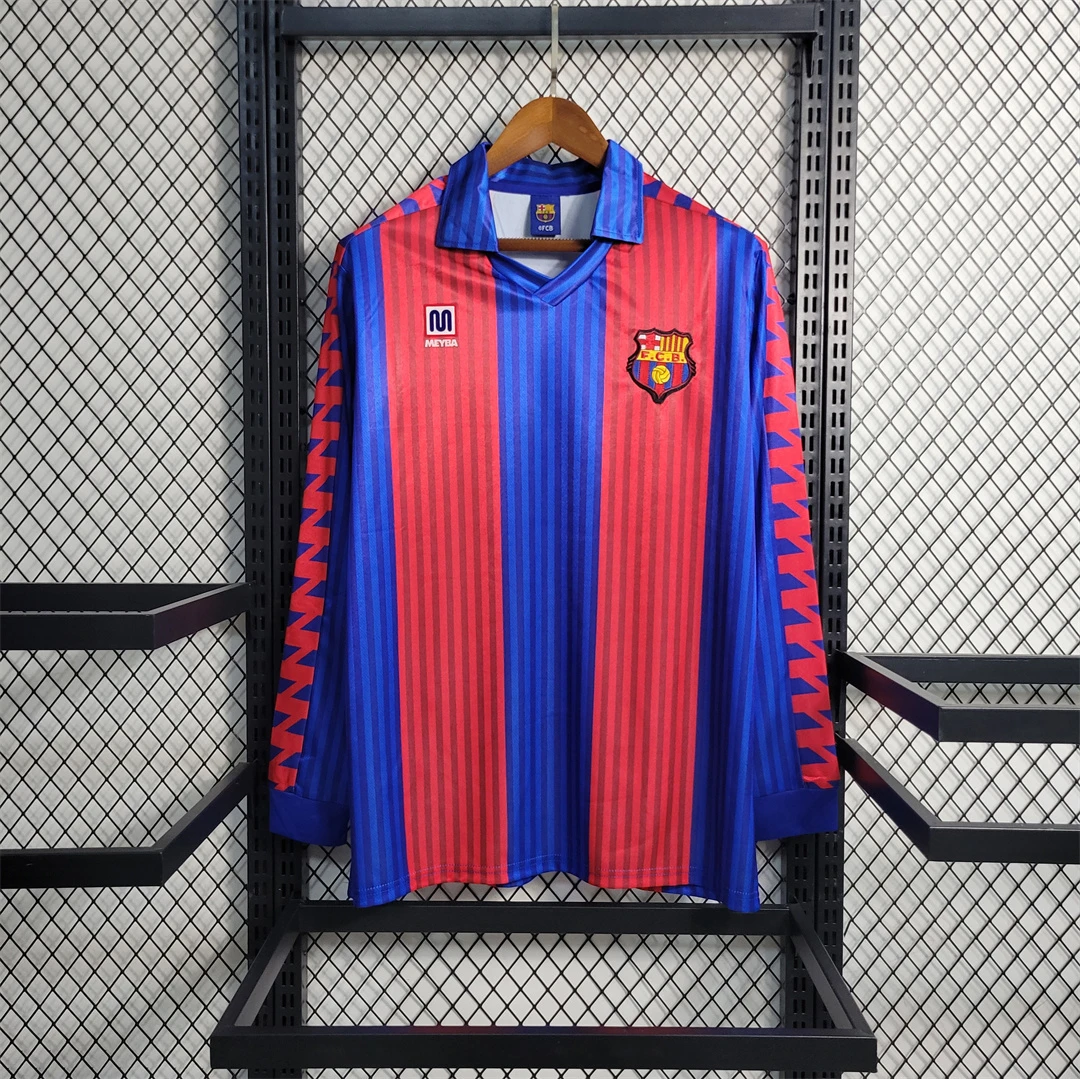 91-92 BAR home Long Sleeve