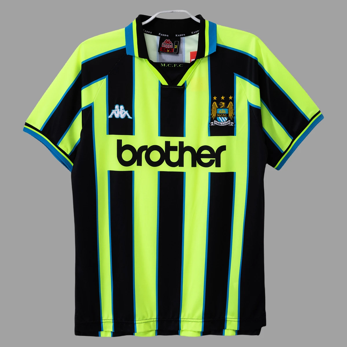 98/99 Manchester City Away Retro Soccer Jersey