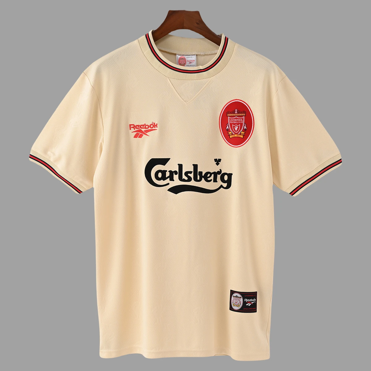 96/97 Liverpool Away Retro Soccer Jersey