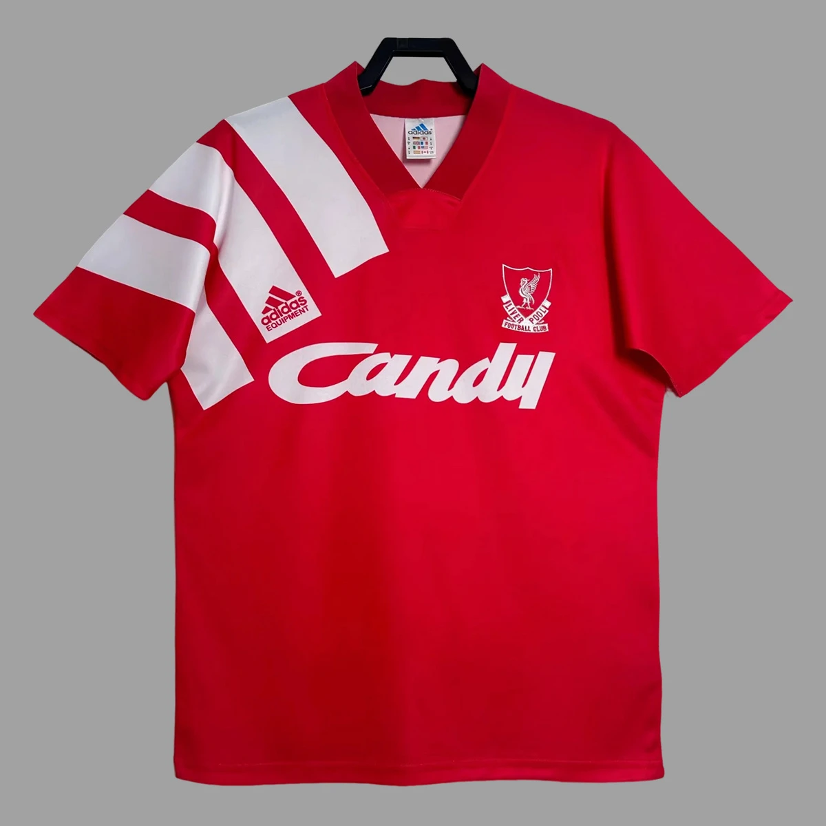 91/92 Liverpool Home Retro Soccer Jersey