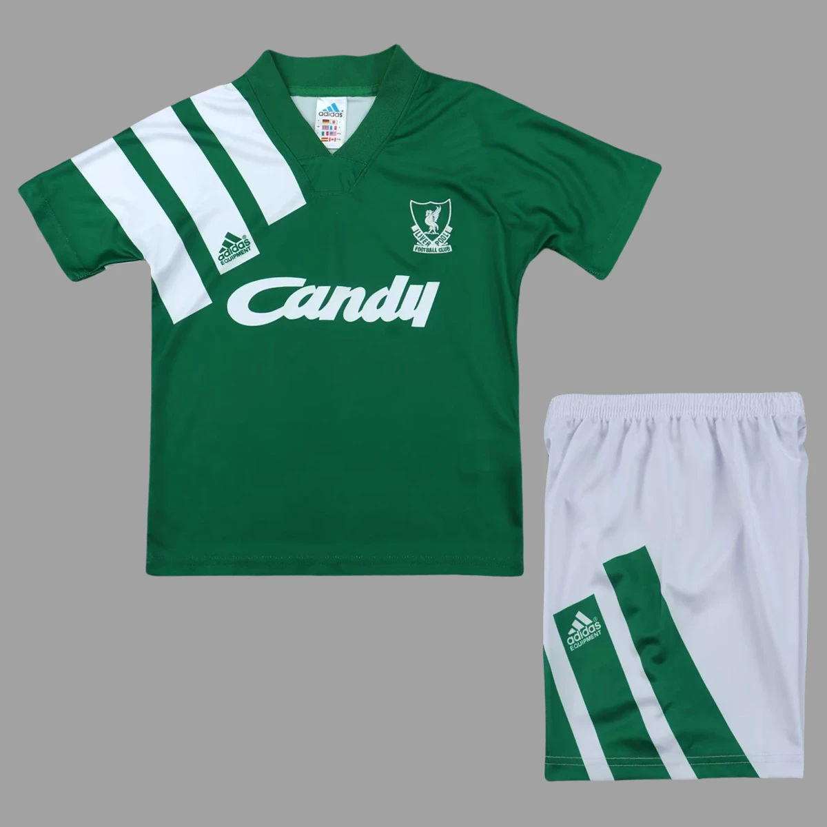 91/92 Liverpool Away Kids Retro Soccer Jersey Size 16-28