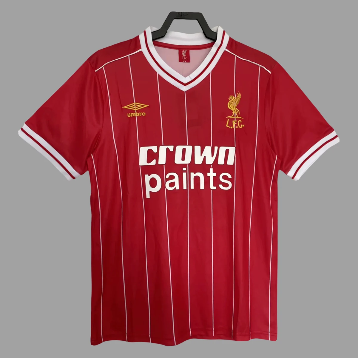 82/83 Liverpool Home Retro Soccer Jersey